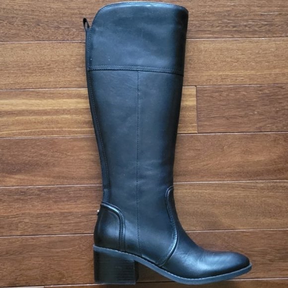 Marc Fisher women's leather knee-high boots - Picture 2 of 14